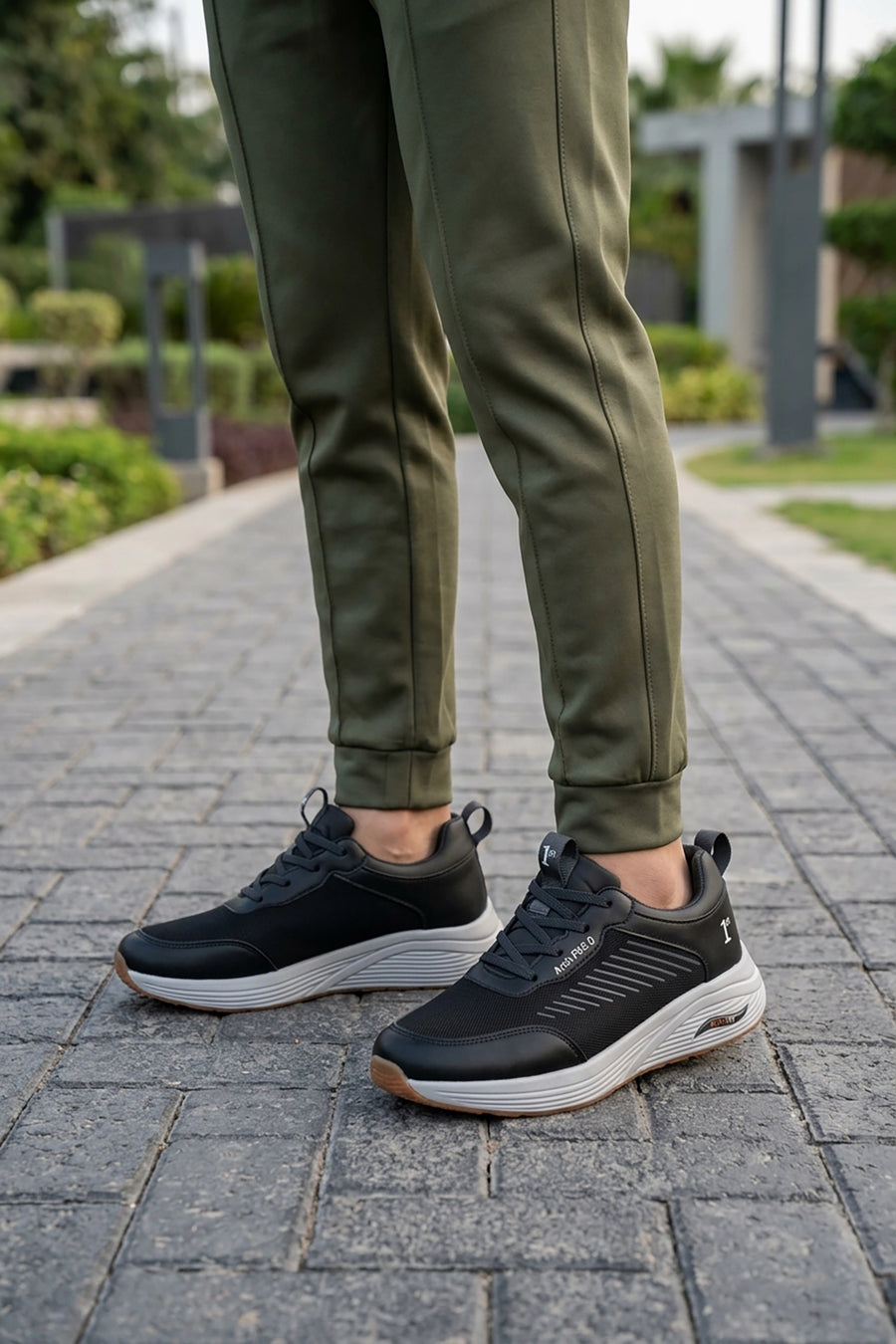 Sneaker Shoes Black 0120789