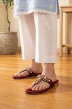 Fancy Slipper Maroon 0414018
