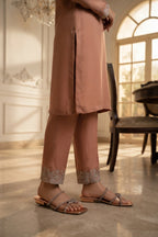 Isadora Peach Fancy Slippers 0412539