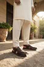Kaptan Peshawri Sandal Brown 0140992