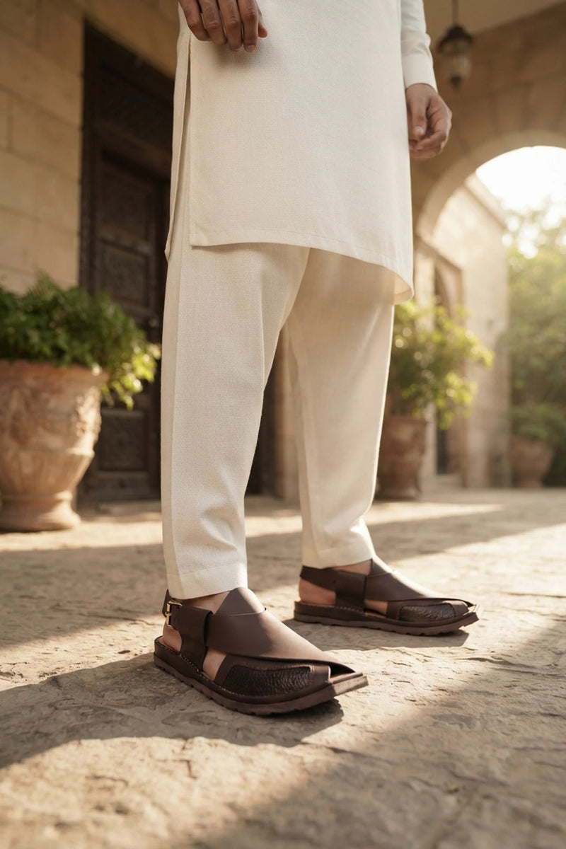 Kaptan Peshawri Sandal Brown 0140992