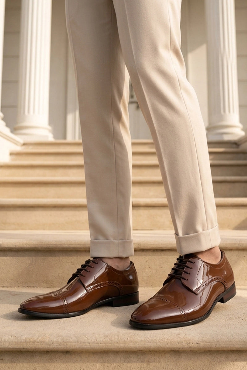 Khaki Formal Shoes 0111376