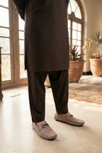 Khaki Perforated Horsebit Loafers 0130947