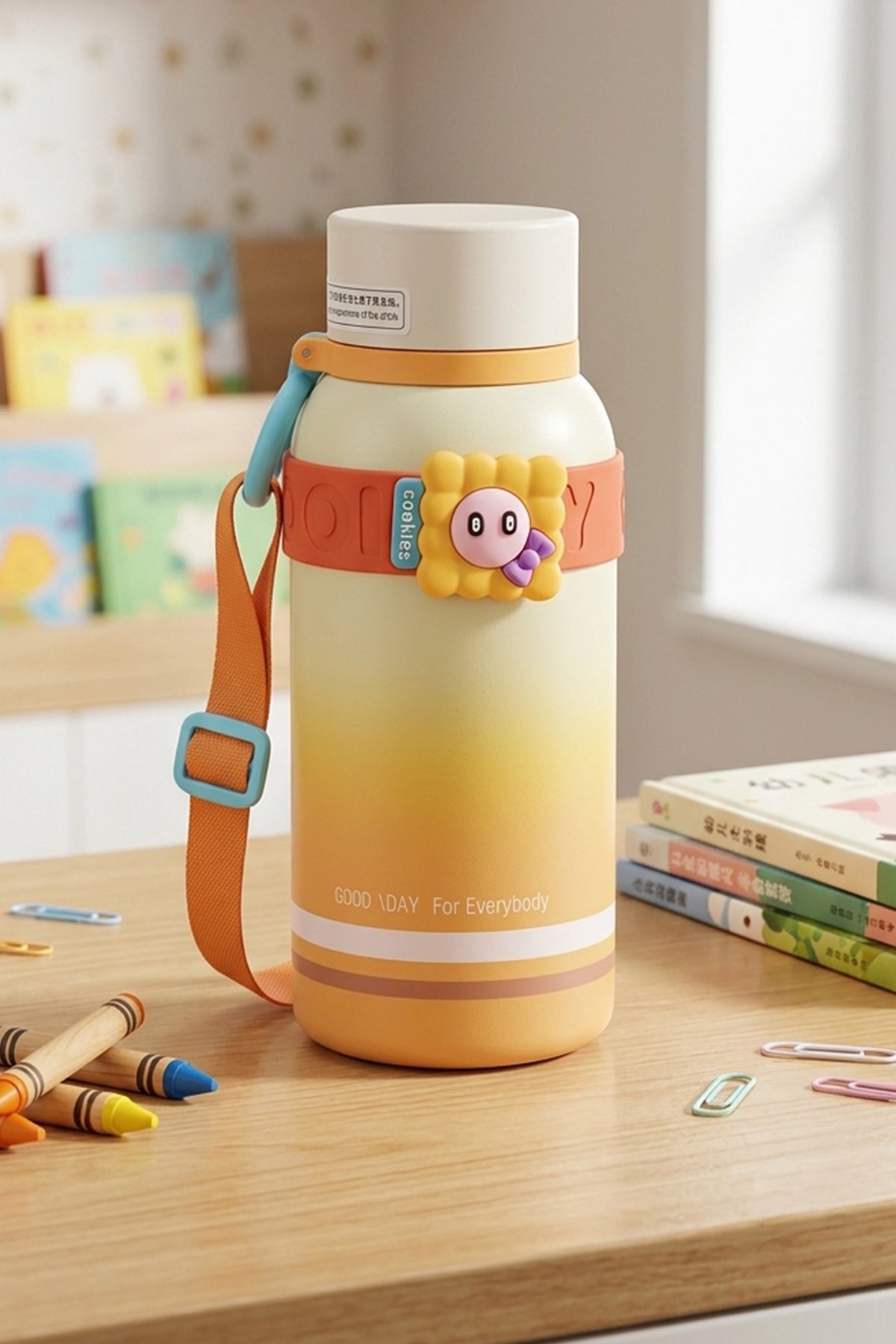 Kids Water Bottle Orange 1610044