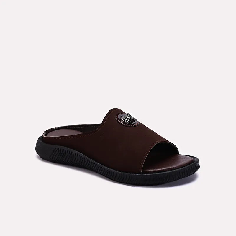 Brown Formal Slippers