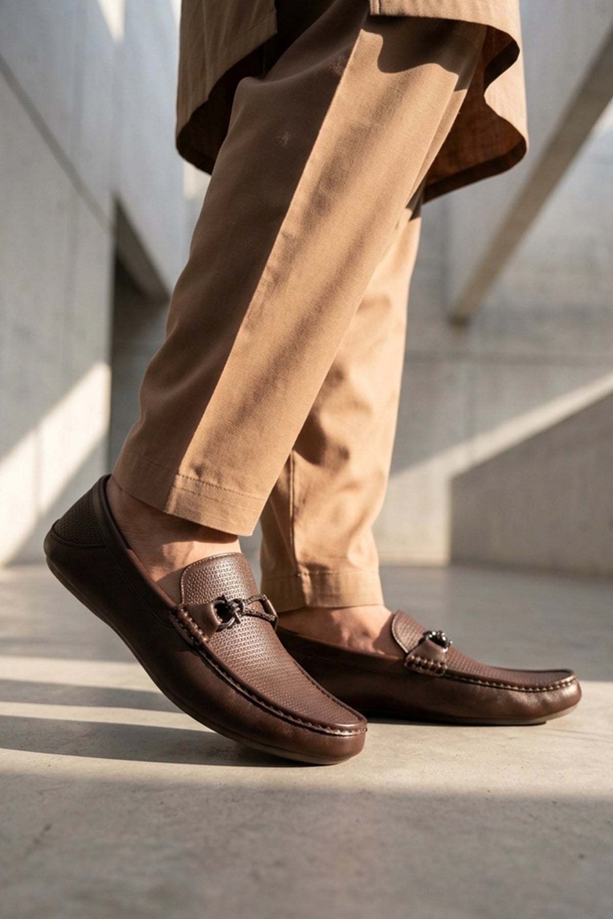 Loafer Shoes Dark Brown 0131134
