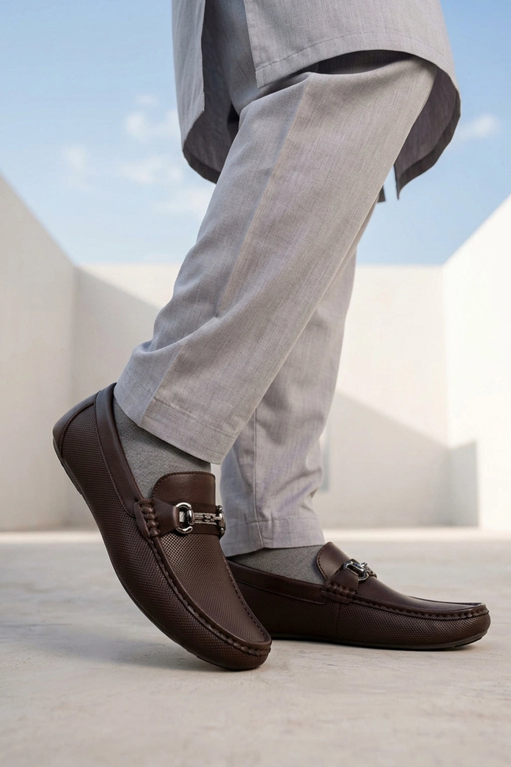 Loafer Shoes Dark Brown 0131135