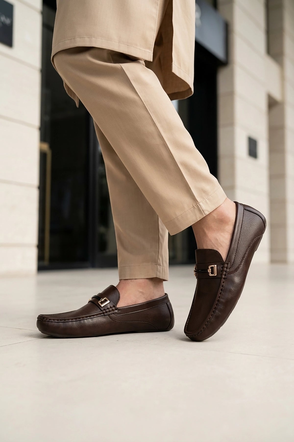 Loafer Shoes Dark Brown 0131137