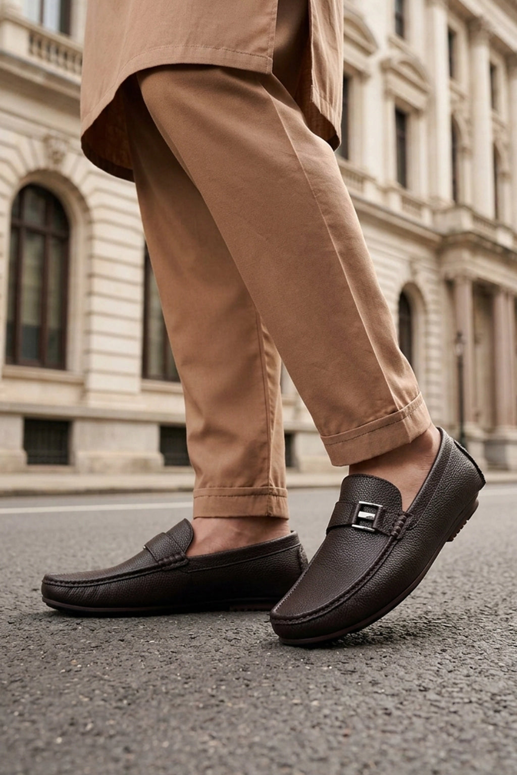 Loafer Shoes Dark Brown 0131149