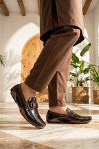 Loafer Shoes Dark Brown 0131155