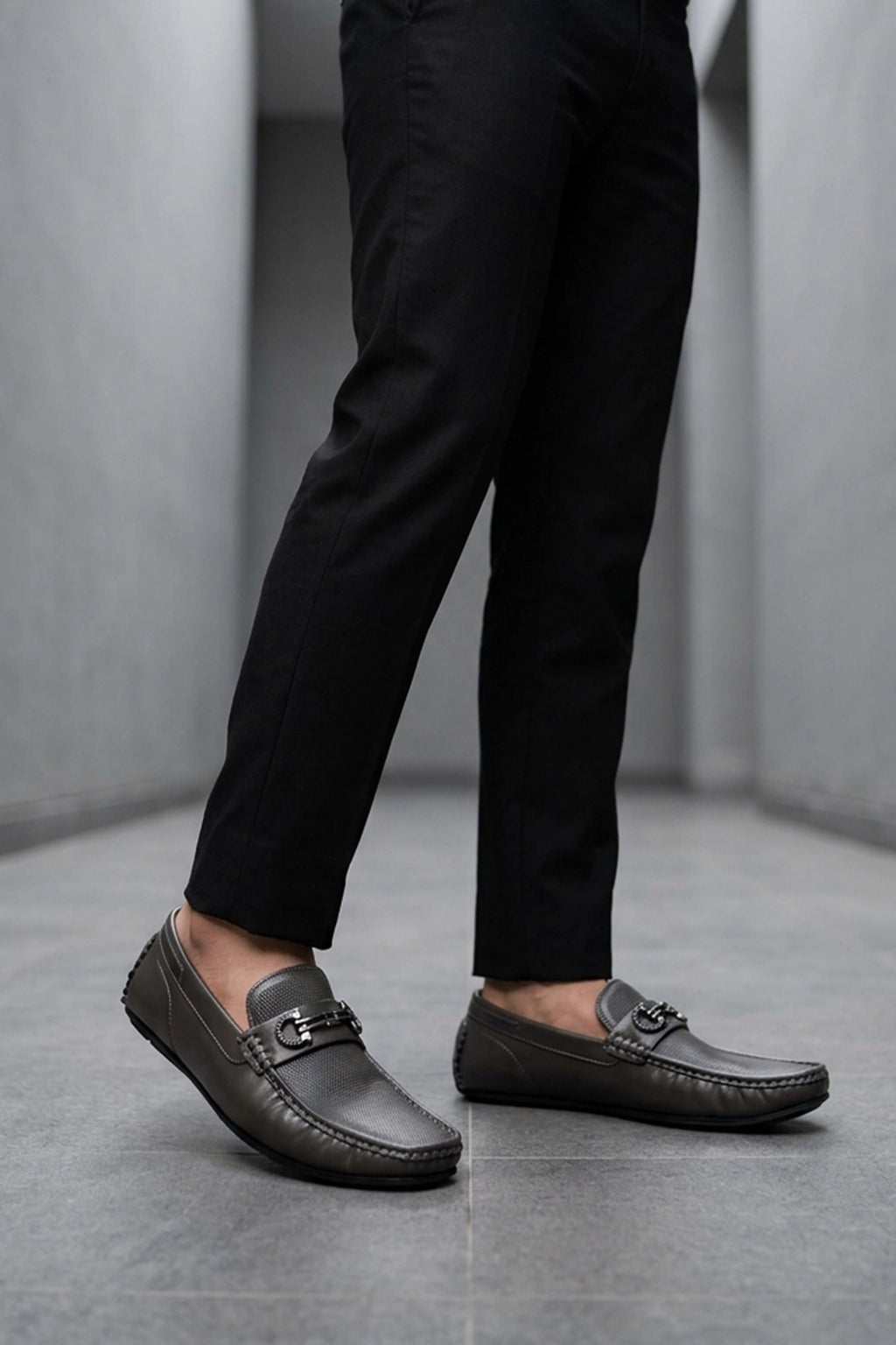 Loafer Shoes Gray 0131147