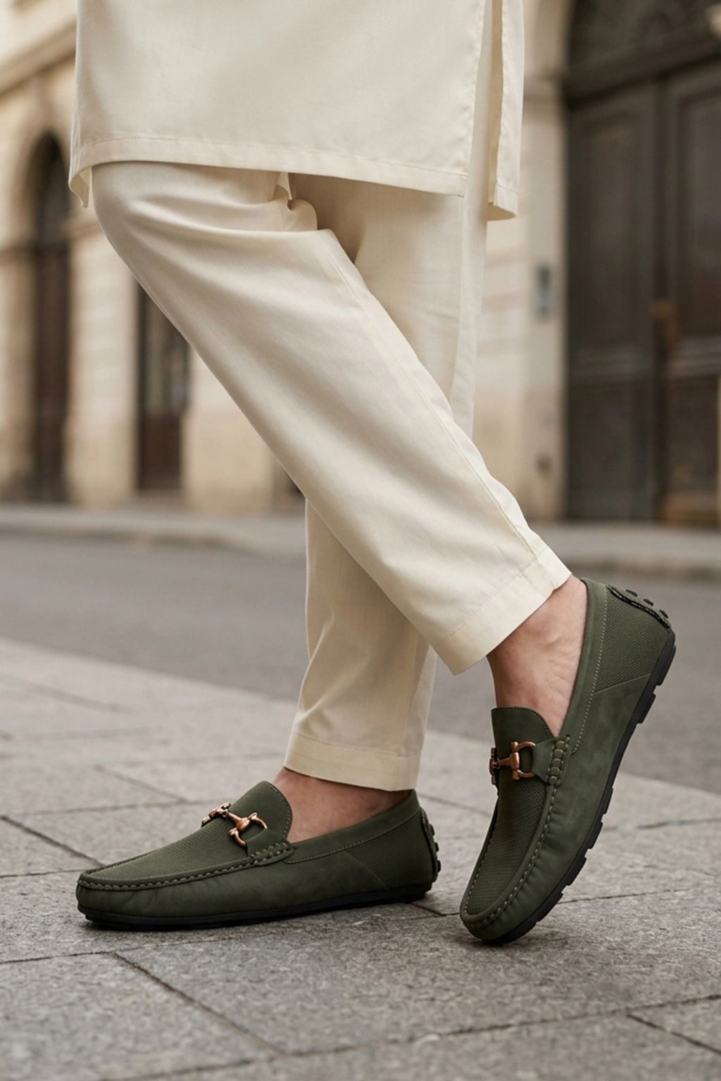 Loafer Shoes Green 0131156
