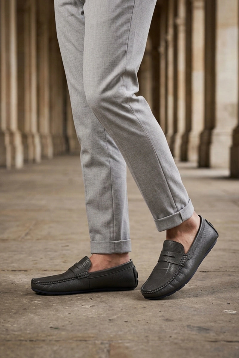 Loafer Shoes Grey 0131010