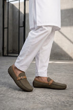 Loafer Shoes Khaki 0131005