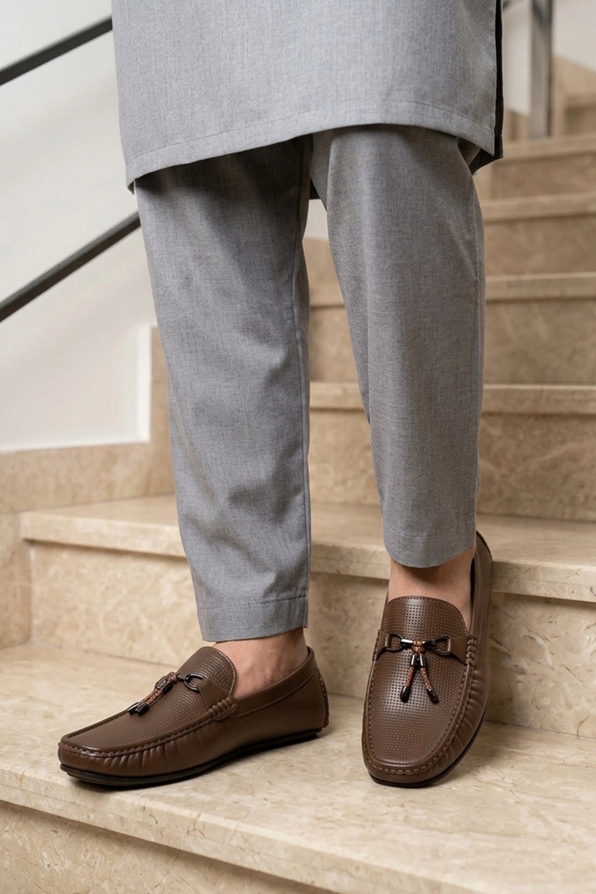 Loafer Shoes Khaki 0131145