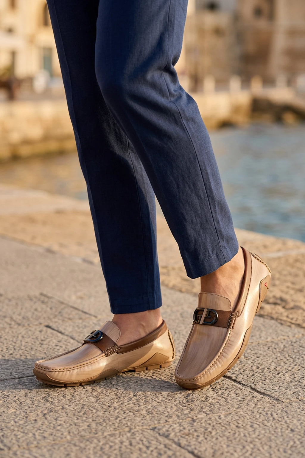 Loafer Shoes Khaki 0131153