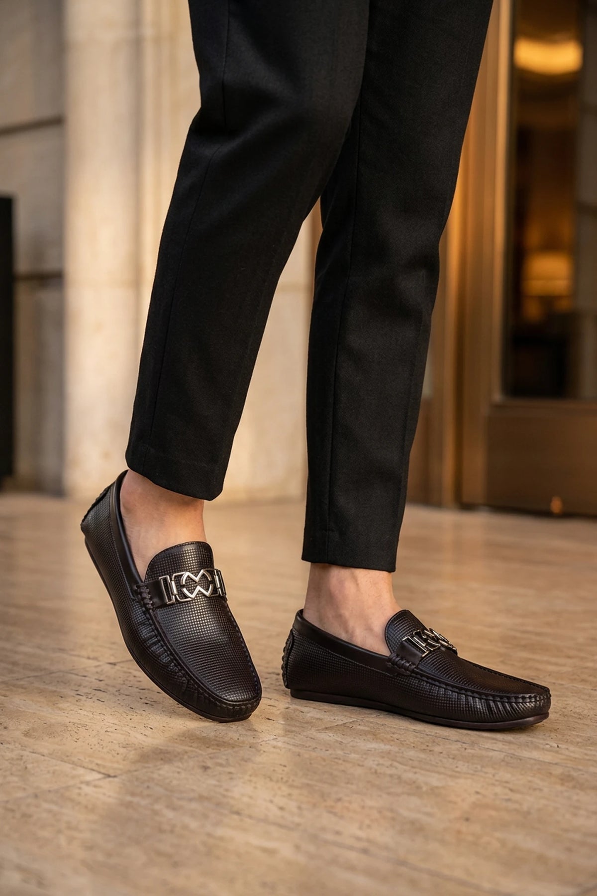 Loafer Shoes Maroon 0131020