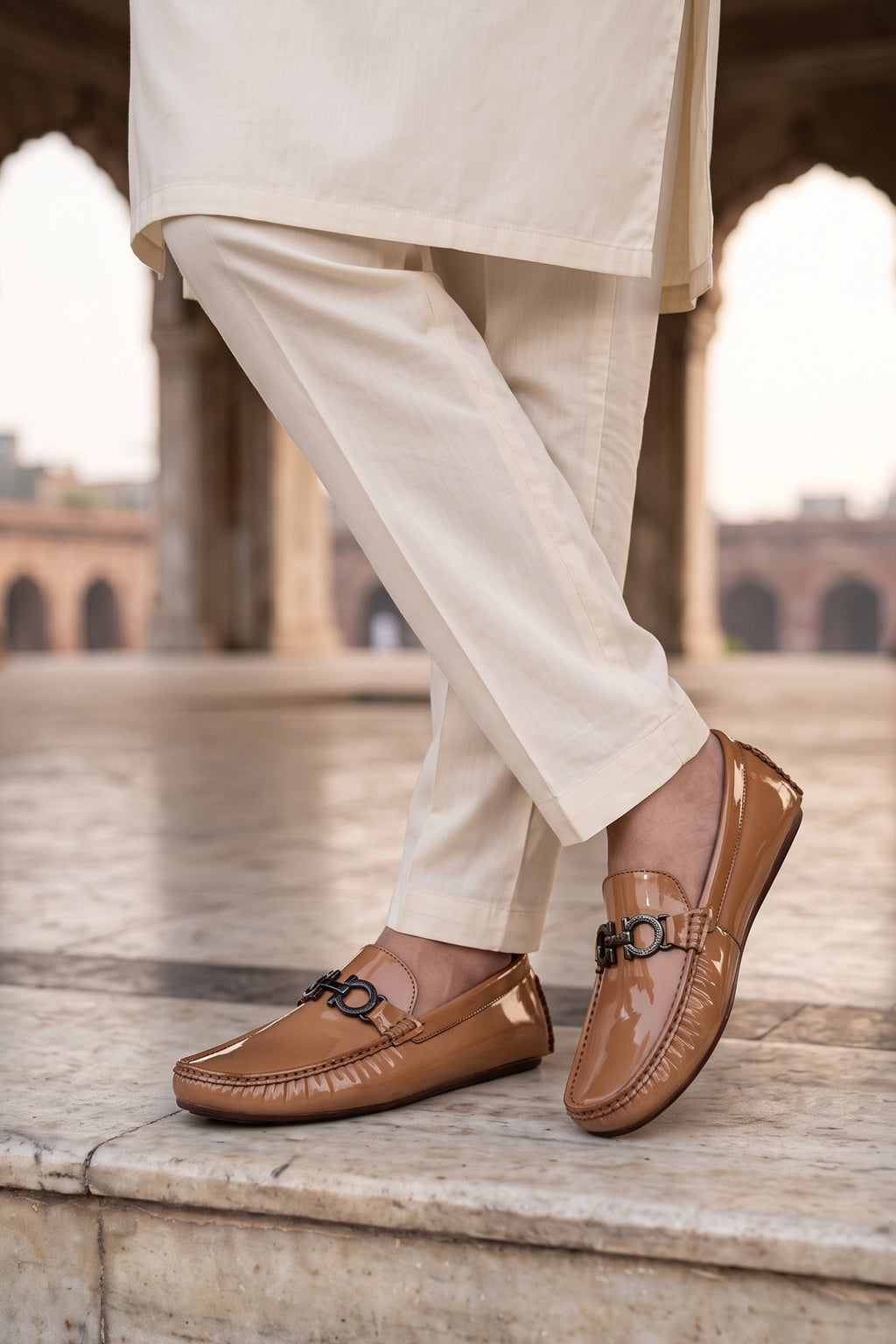 Loafer Shoes Mustard 0131017