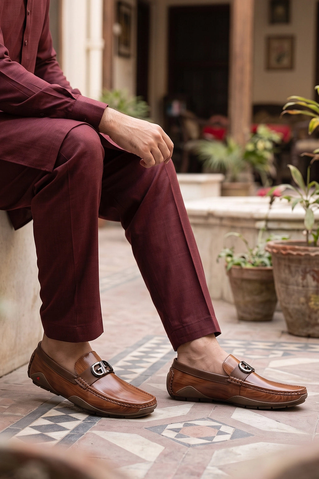 Loafer Shoes Mustard 0131153