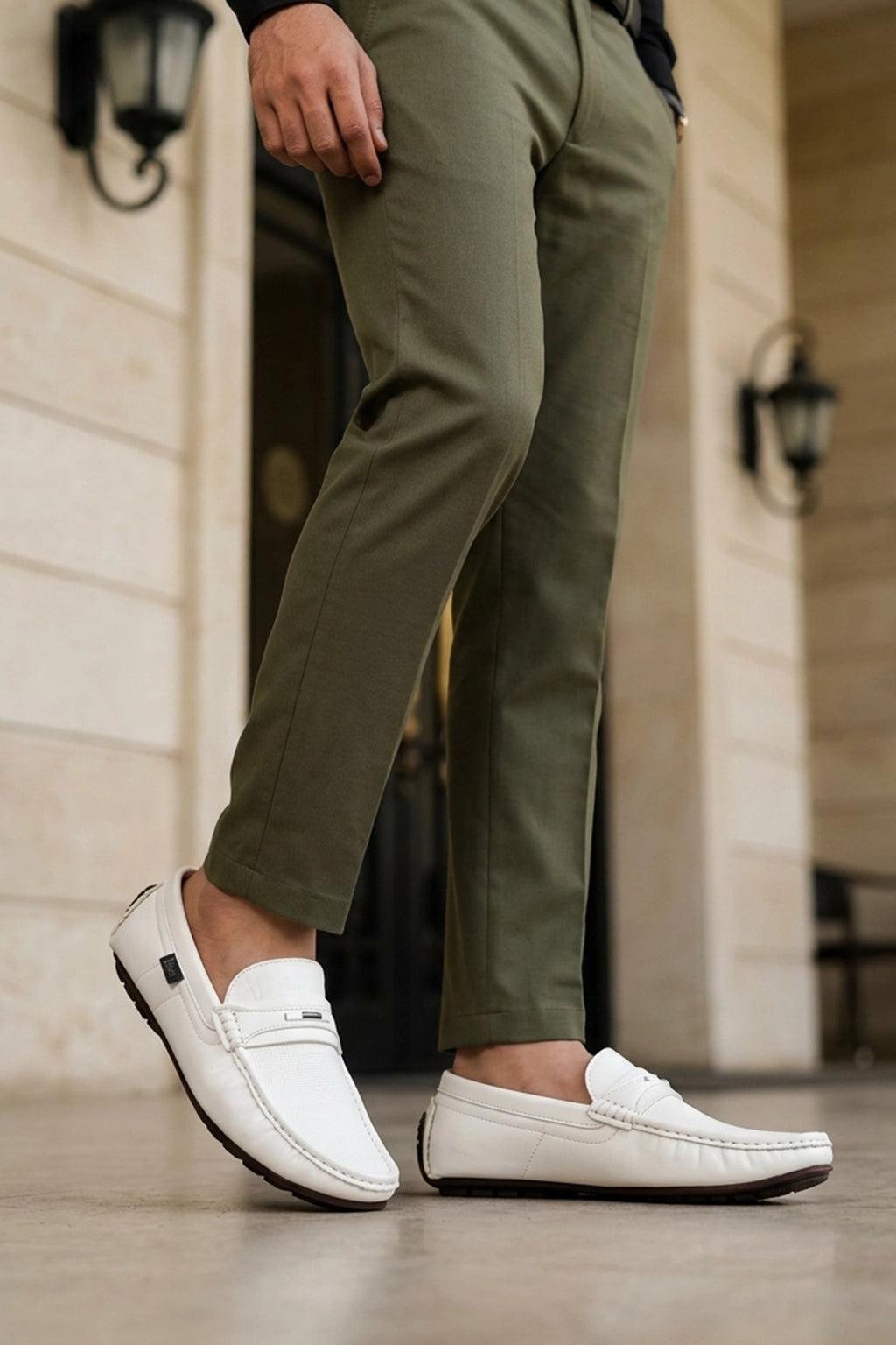 Loafer Shoes White 0131150
