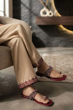 Maroon Fancy Slippers 0412846