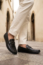 Mens Black Loafers 0130986