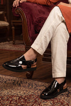 Mens Black Peshawari Sandals 0141100