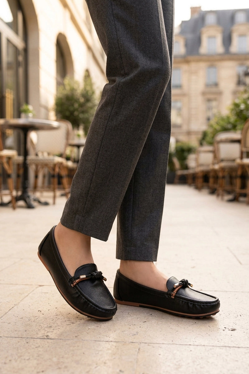 Moccasin Shoes Black 0440944