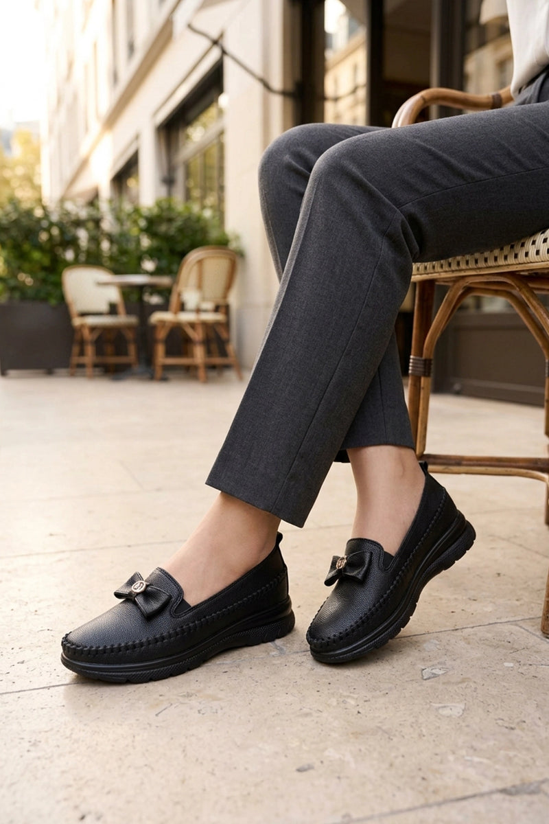Moccasin Shoes Black 0440980