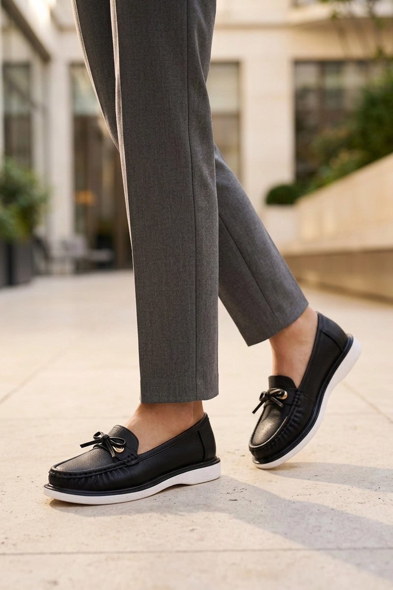 Moccasin Shoes Black 0440993