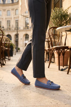 Moccasin Shoes Blue 0440947
