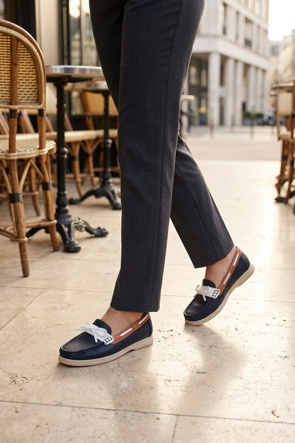 Moccasin Shoes Blue 0440979