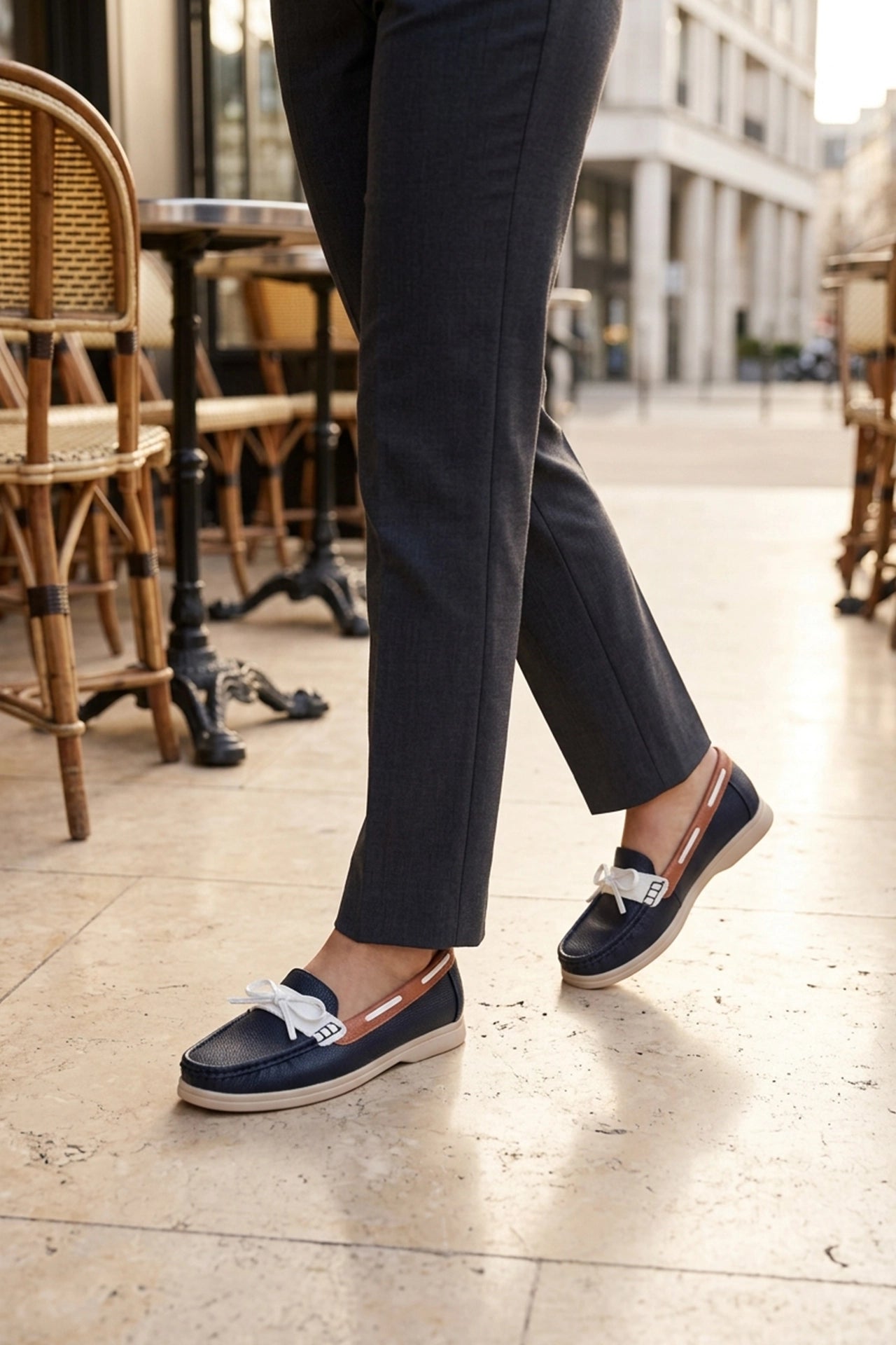 Moccasin Shoes Blue 0440979