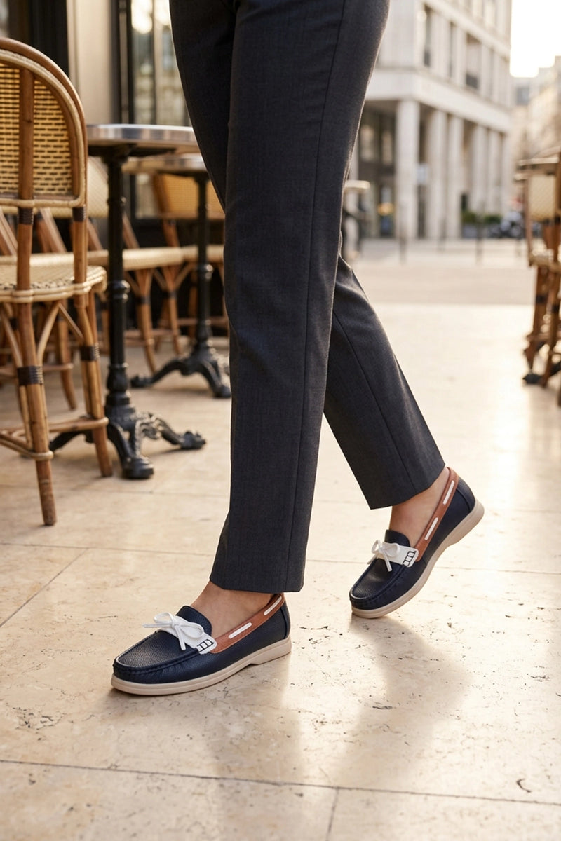 Moccasin Shoes Blue 0440979