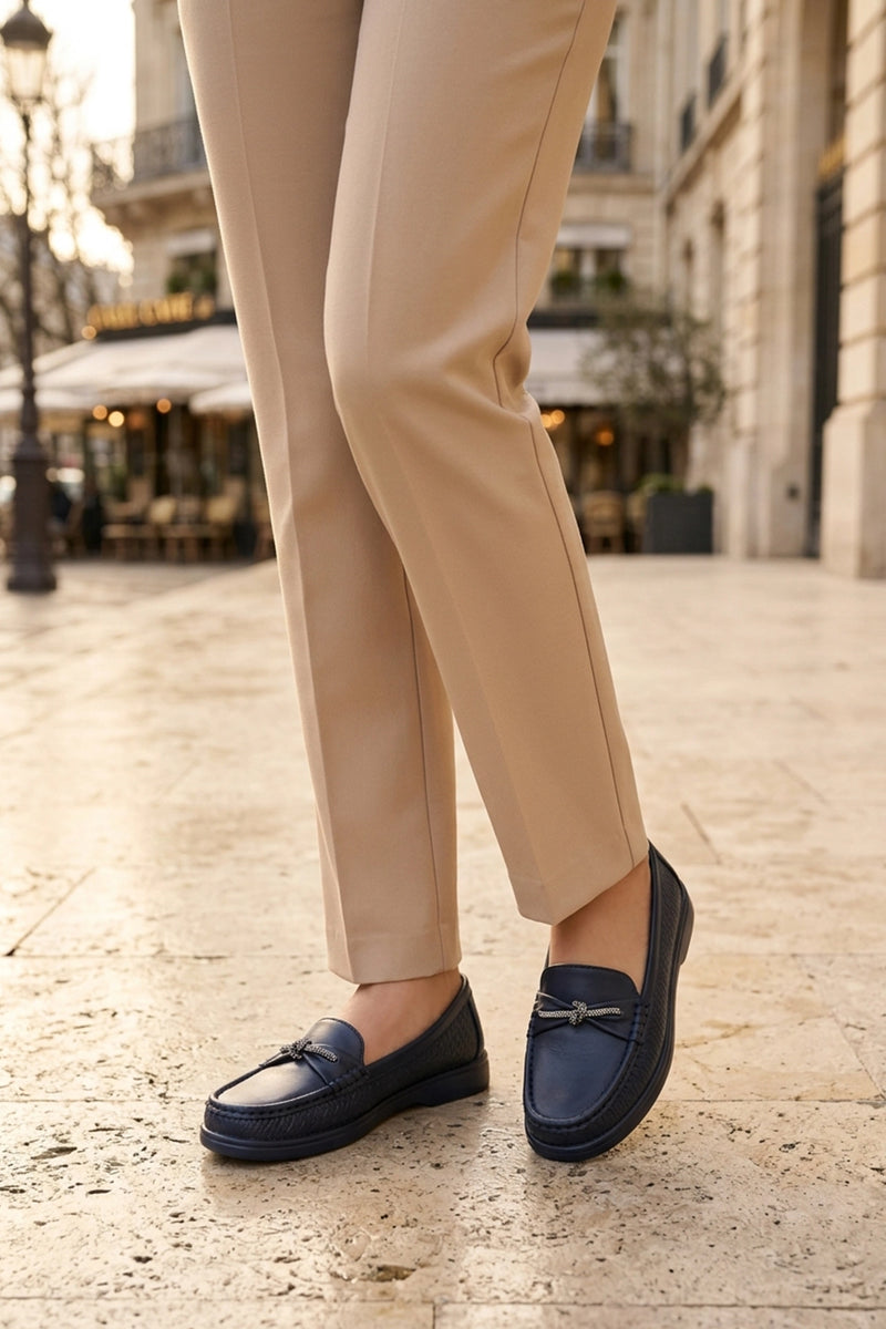 Moccasin Shoes Blue 0440986