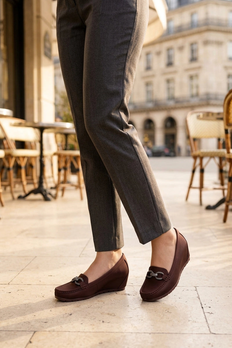 Moccasin Shoes Brown 0440961