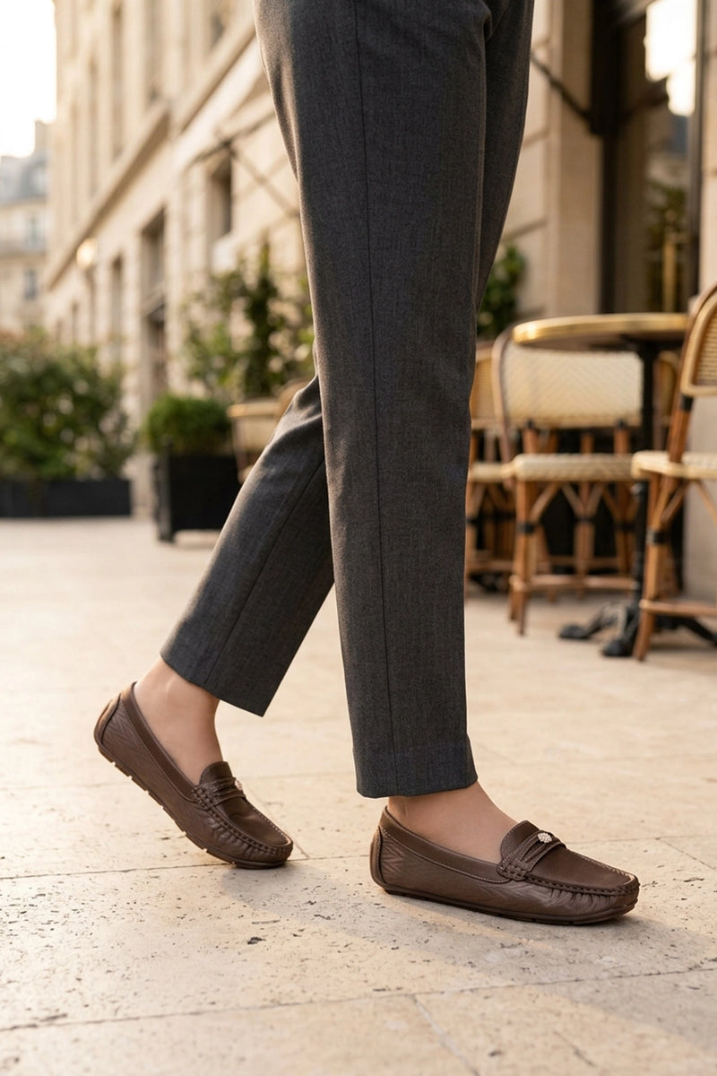 Moccasin Shoes Brown 0440974