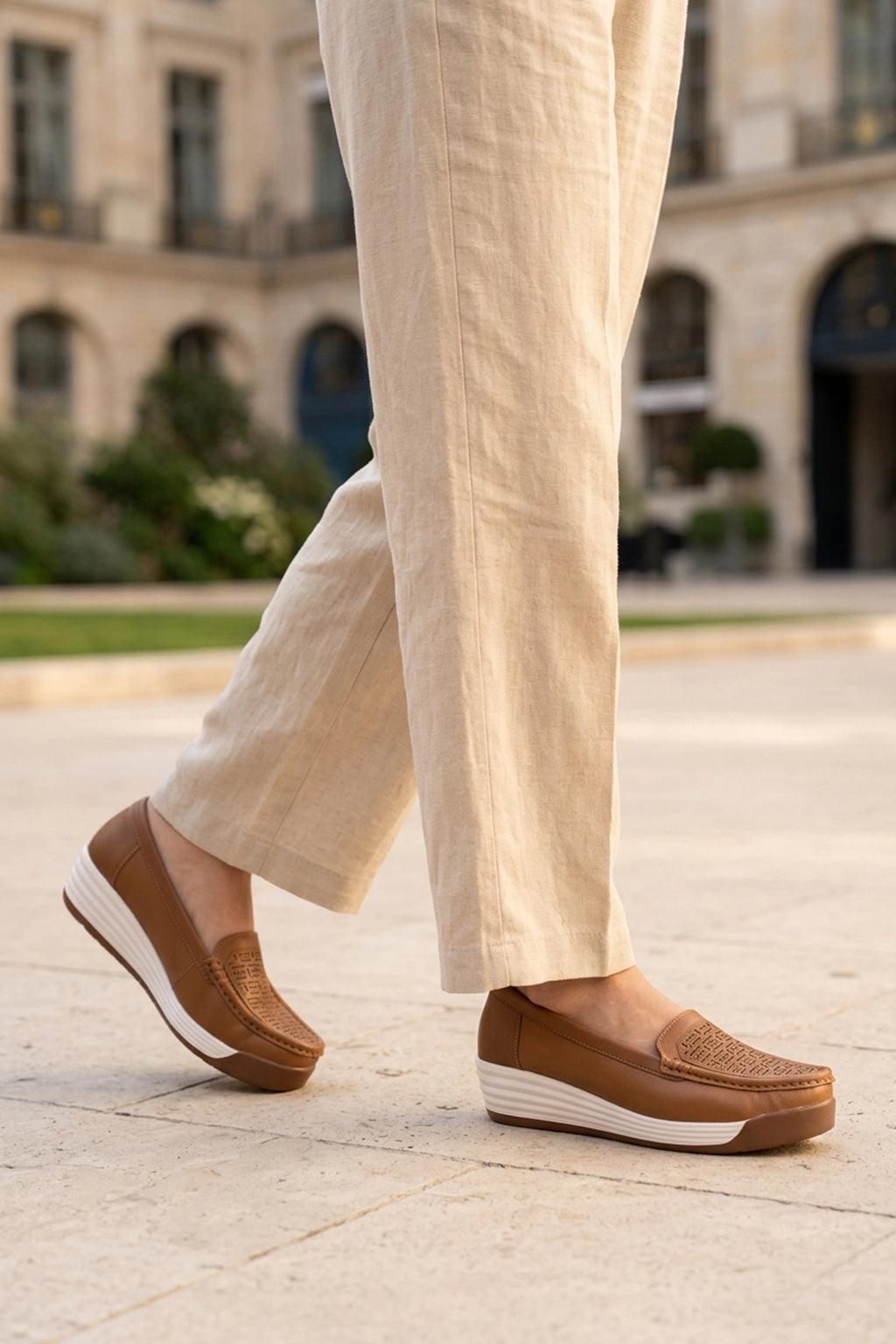 Moccasin Shoes Mustard 0440925