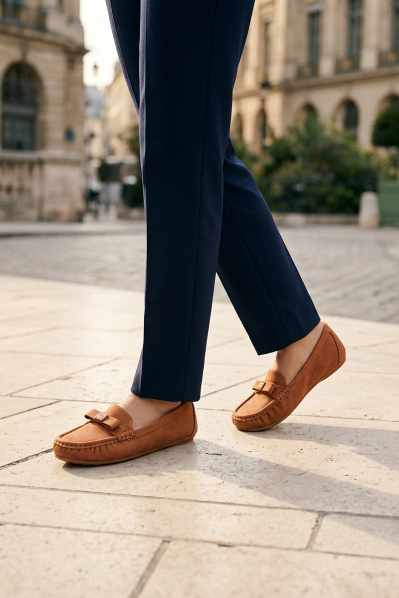 Moccasin Shoes Mustard 0440943