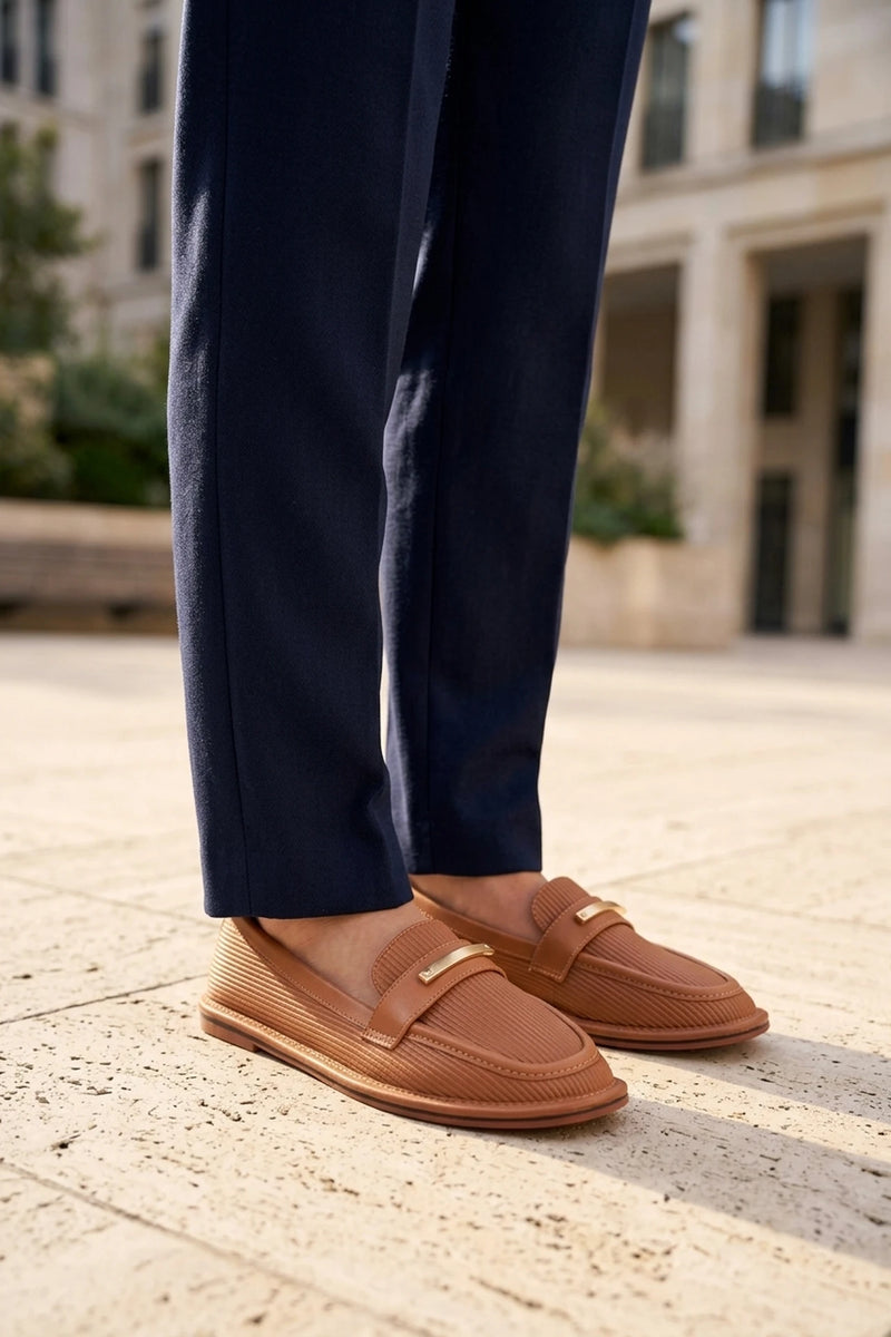 Moccasin Shoes Mustard 0440965