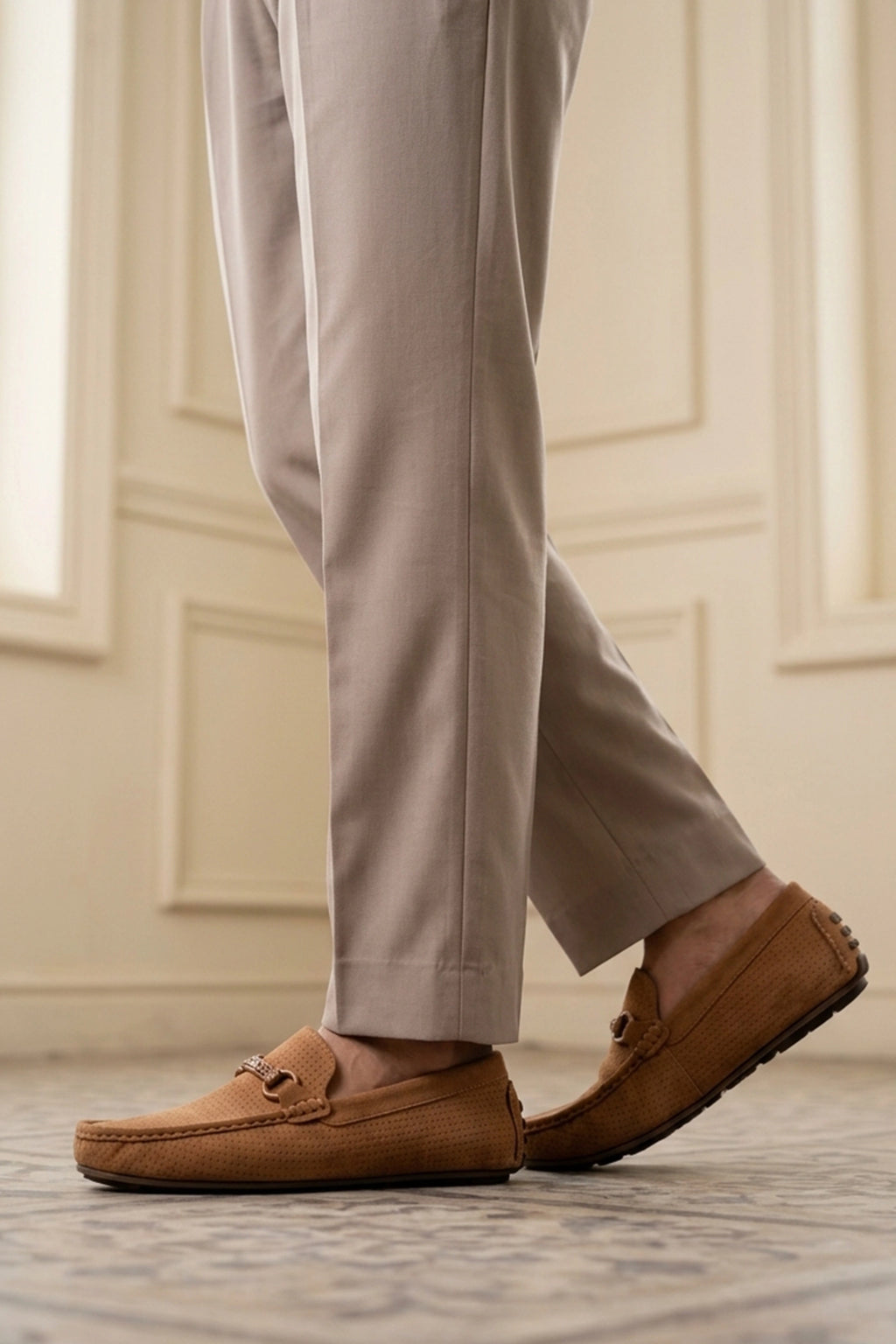 Mustard Loafer Shoes 0130998