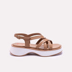 Womens Mustard Chunky Casual Sandals