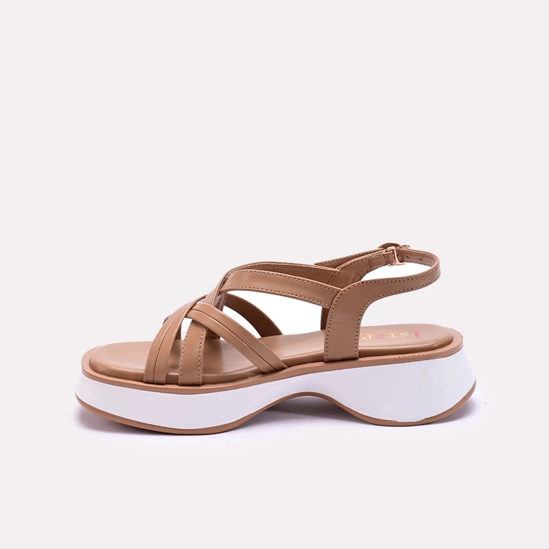 Mustard Chunky Casual Sandals for Women