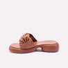 Mustard Comfy Chunky Casual Slippers for Women