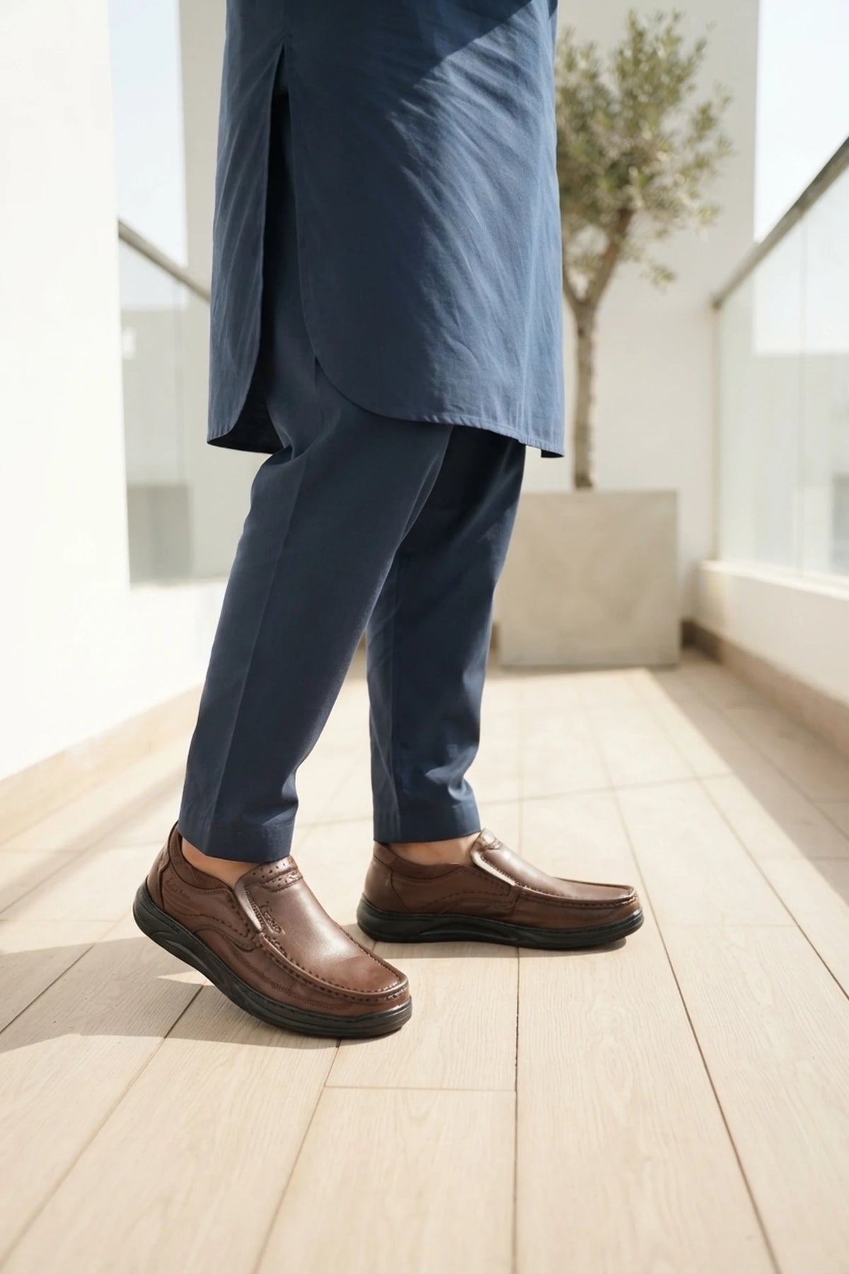Neo Stride Brown Casual Shoes 0160498