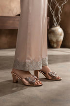 Peach Fancy Heel Slippers 0412779