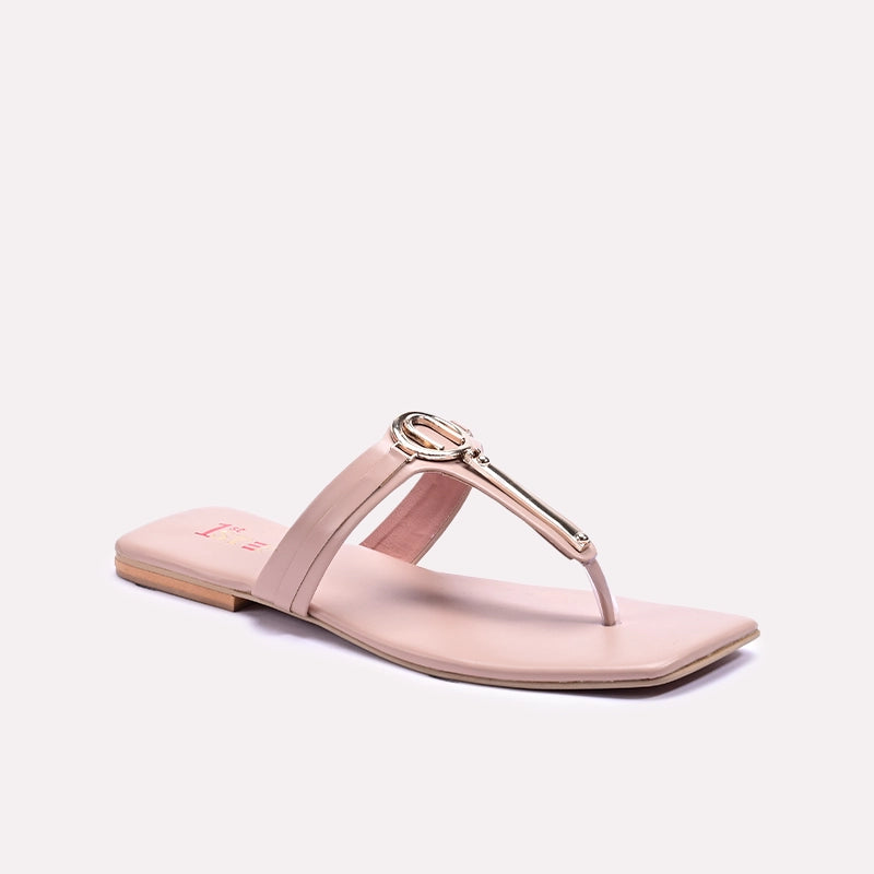 Peach Casual Slippers 0412826