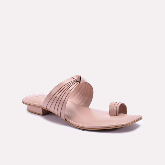 Peach Casual Slippers 0412836