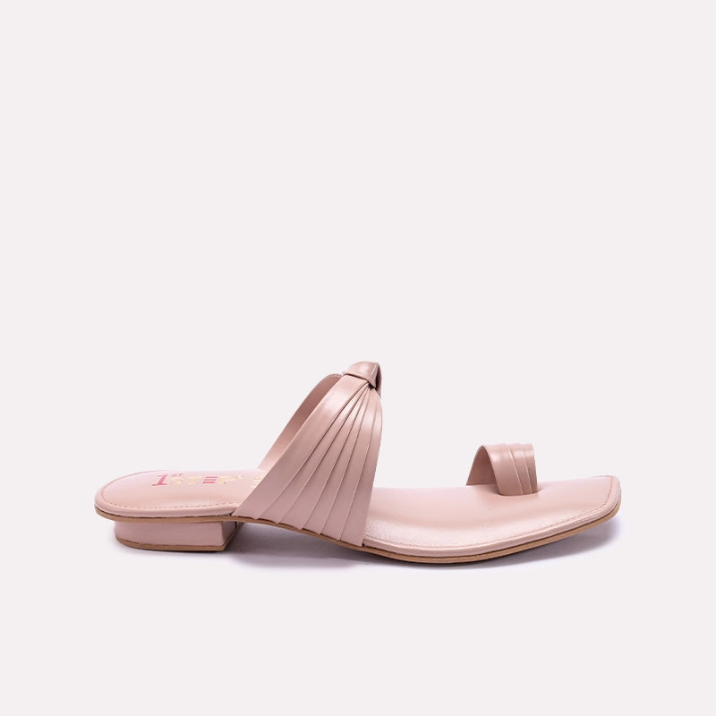 Peach Casual Slippers 0412836