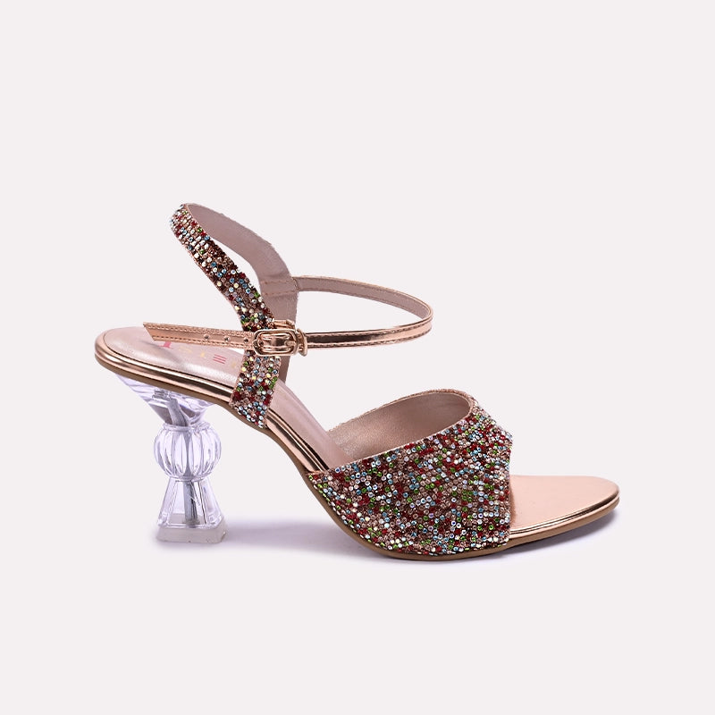 Peach Fancy Sandals 0421344